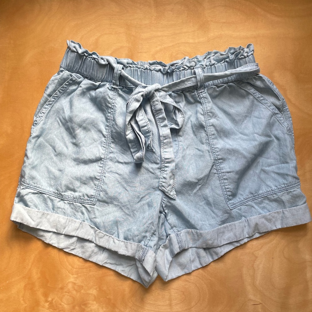 High Waisted Aerie Camp Shorts